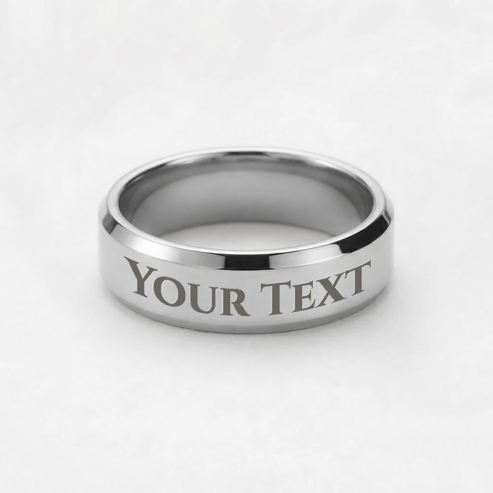 The Verse Ring — engraved with your words